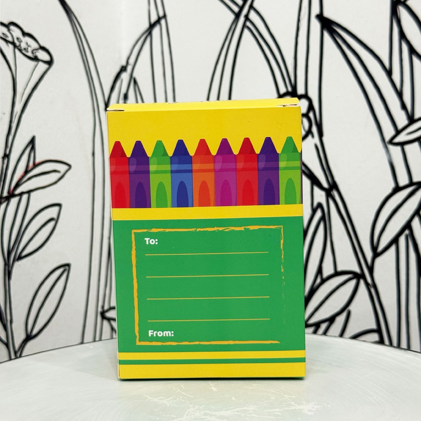 Colourful Crayon Box
