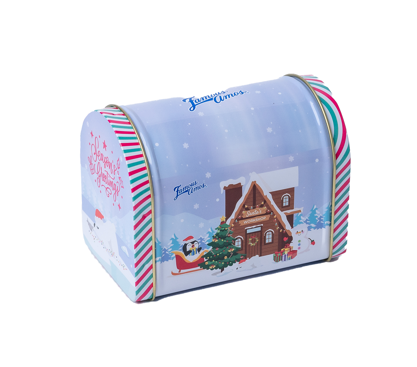 Snowy Workshop Mail Tin