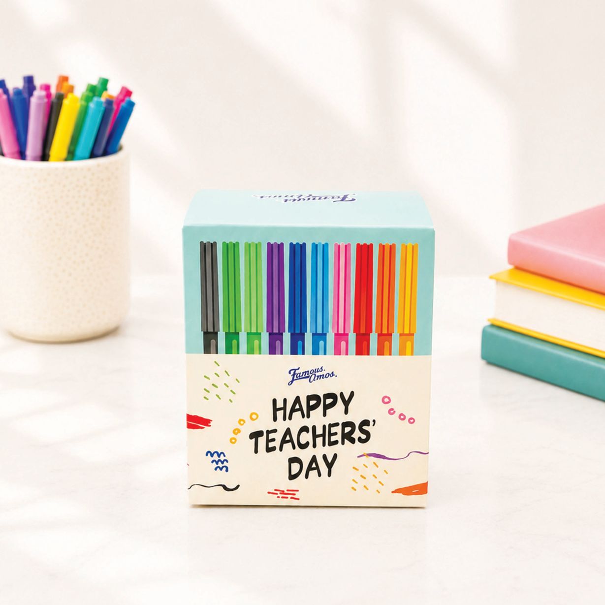 Colouring Teacher's Day Box