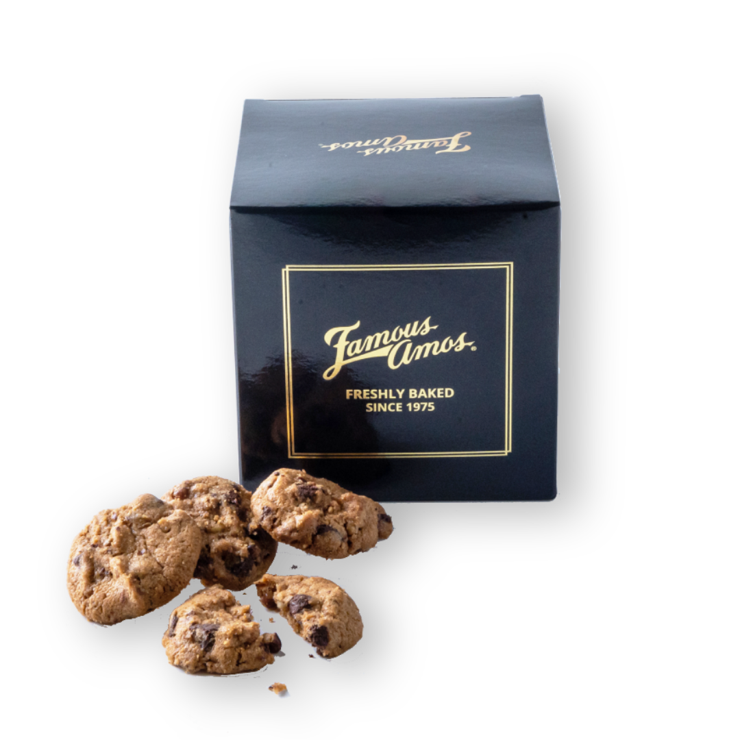 Black & Gold Cube Box