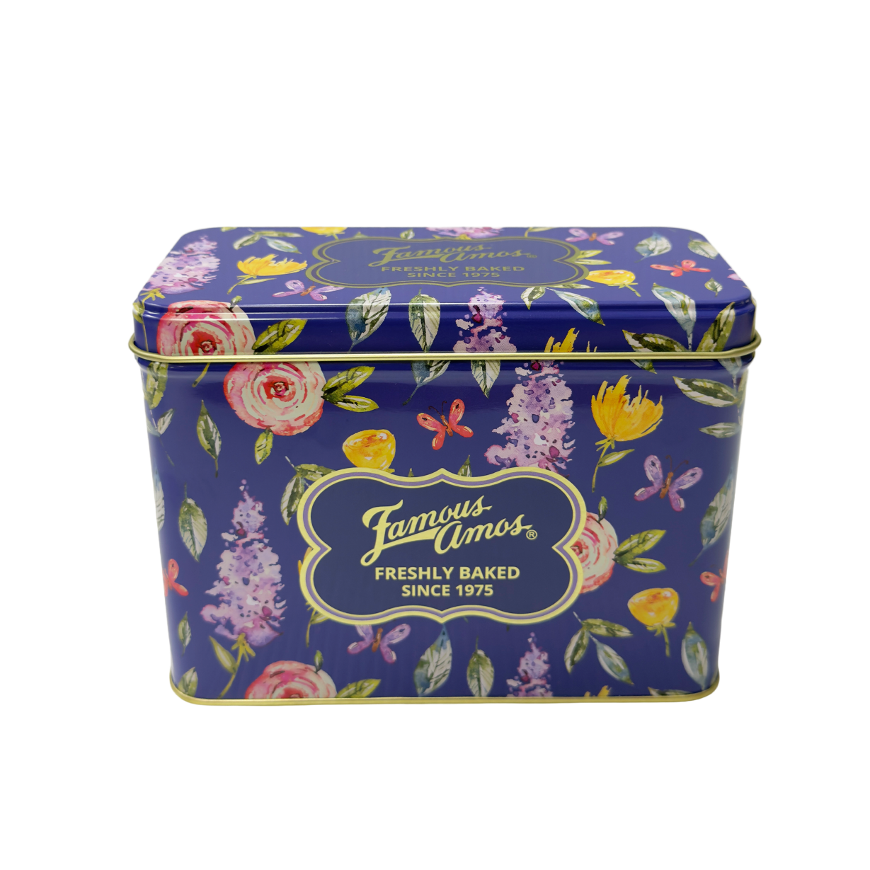 Purple Wildflower Tin