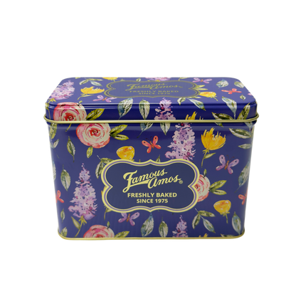 Purple Wildflower Tin