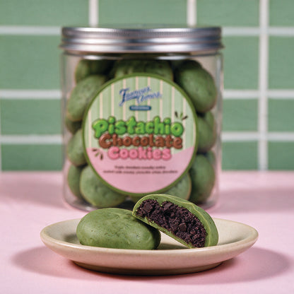 Pistachio Chocolate Cookies