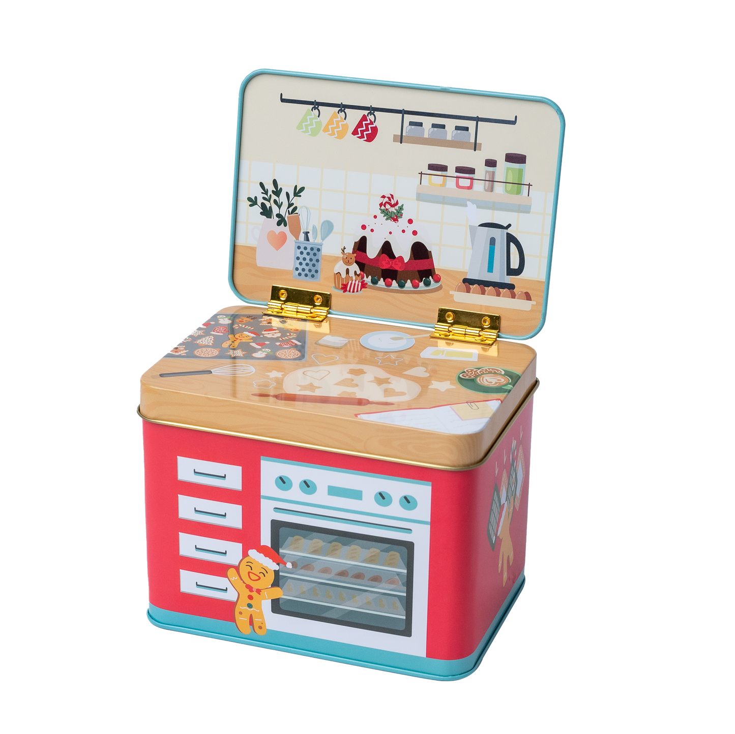 Gingerbread Kitchen Tin (210g)