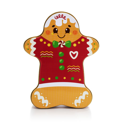 Joyful Gingerbread Man Tin