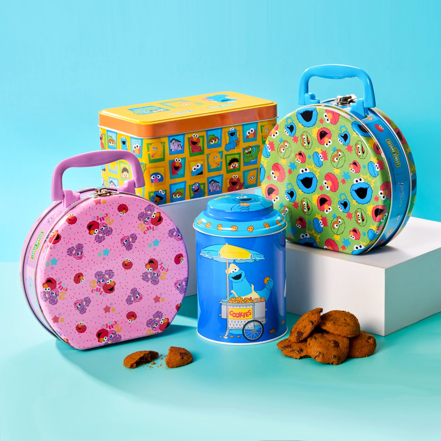 [Sesame Street x Famous Amos] C is for Cookie Tin