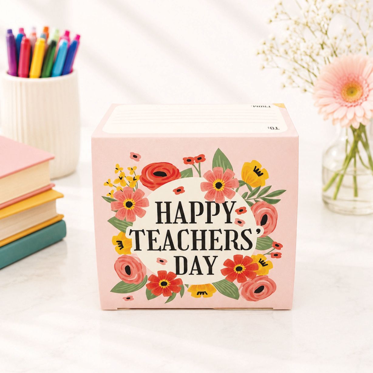 Bouquet Teacher's Day Box