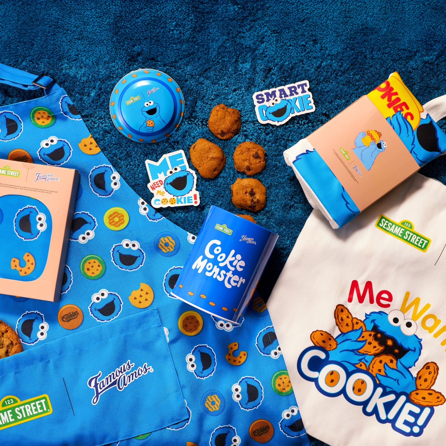 [Sesame Street x Famous Amos] C is for Cookie Tin