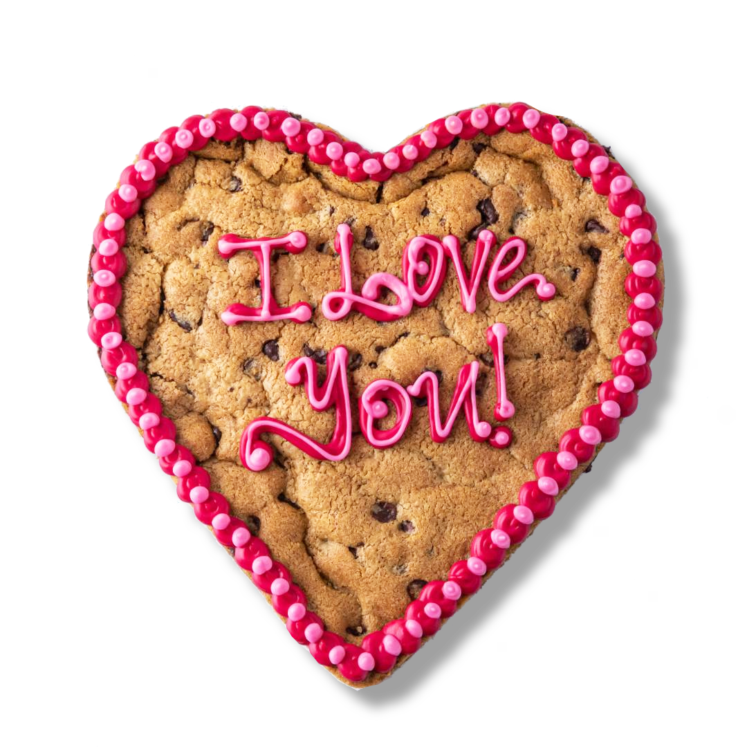 Heart Cookie Cake The Famous Amos Chocolate Chip Cookie (S) Pte Ltd