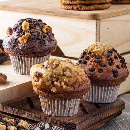 Box of 4 Muffins (assorted flavours)