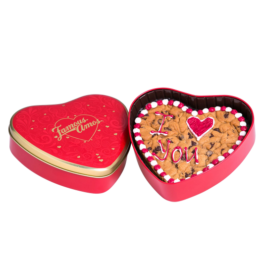 Heart Cookie Cake in Tin